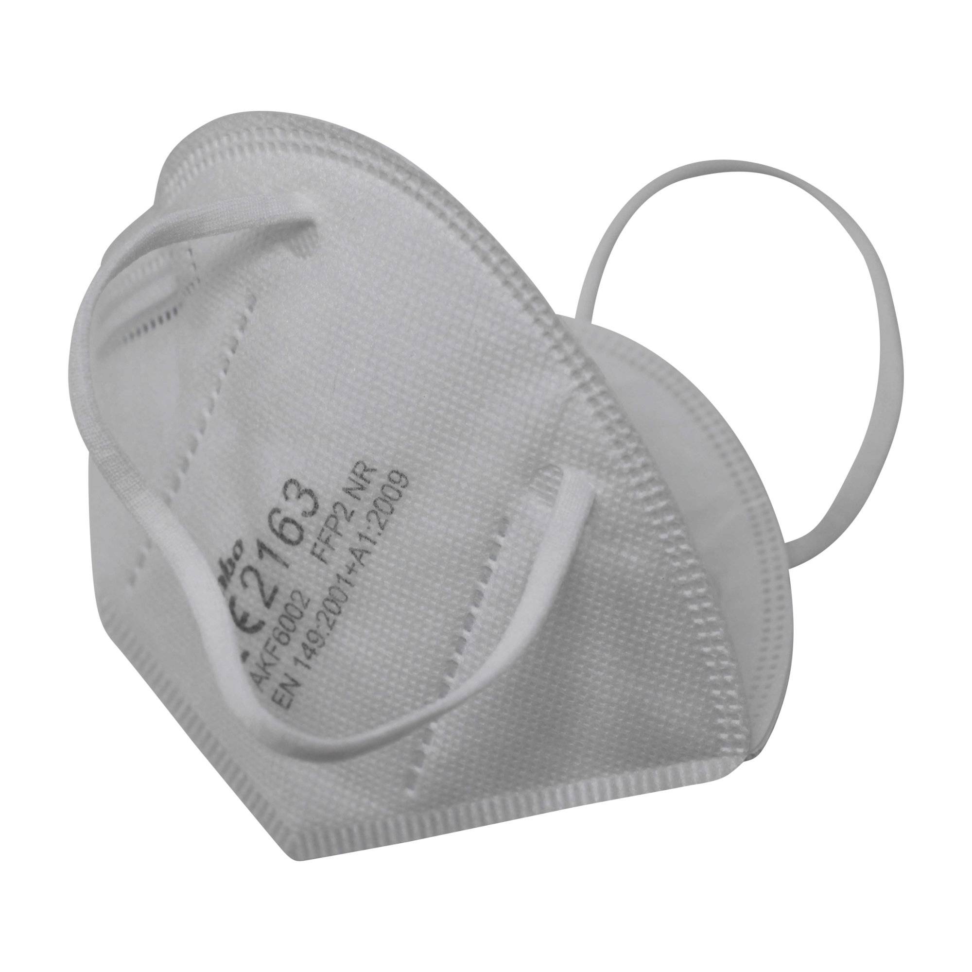 emissimo Atemschutzmaske Bsway Runbo, FFP2 NR, ohne Ventil, EN 149 Faltmaske, einzeln verpackt