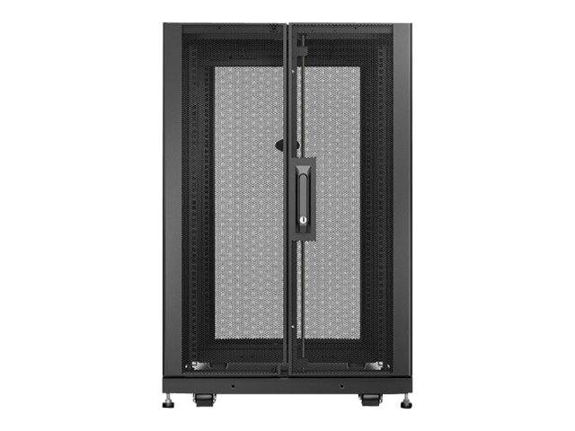 APC NetShelter SX - Schrank Netzwerkschrank - Schwarz - 18U - 48.3 cm (19")