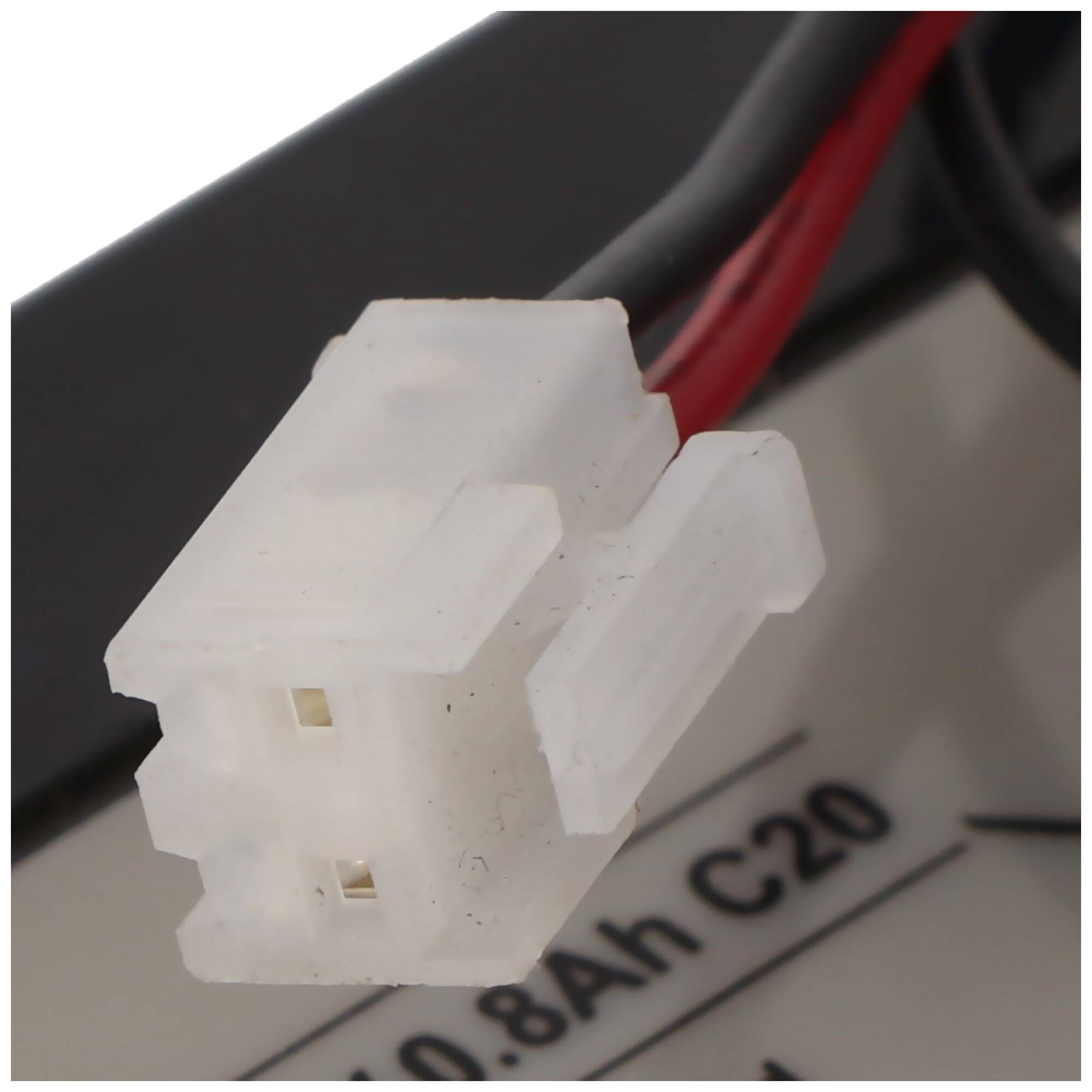 Yucel Y0.8-12 AGM Bleiakku, Yuasa 12V 0,8Ah Akku mit JST-Stecker