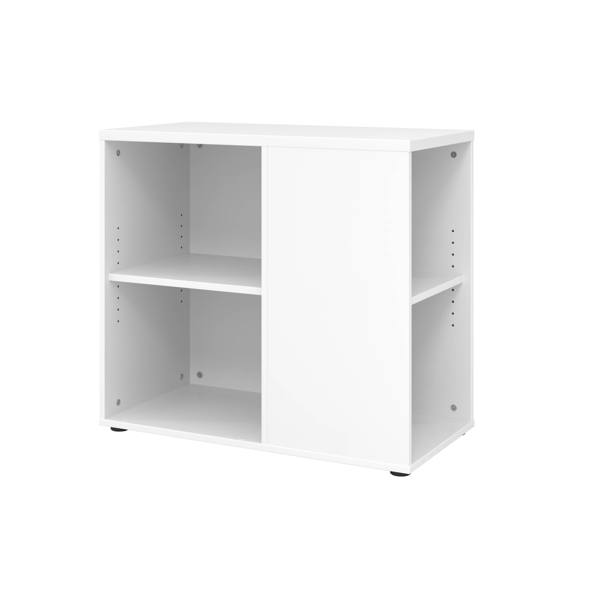 Hammerbacher Anstellcontainer Basic V1630/W 40x80x72cm weiß