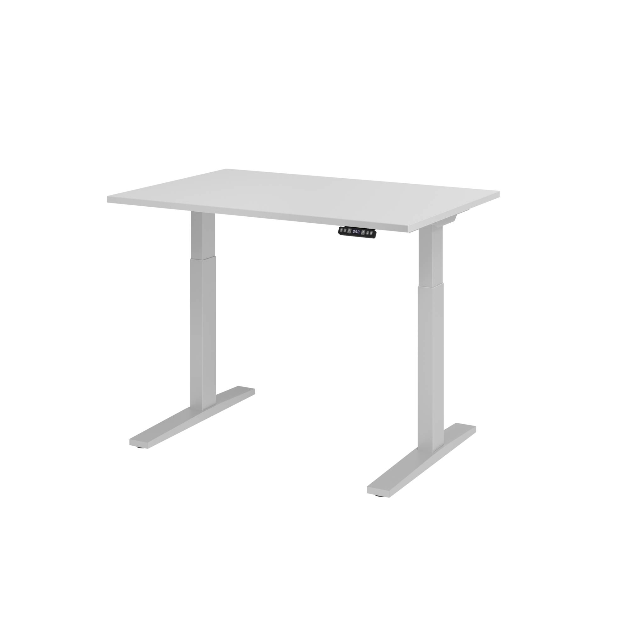 Hammerbacher Schreibt. VXMKA12/5/S el.120x80cm silber/grau