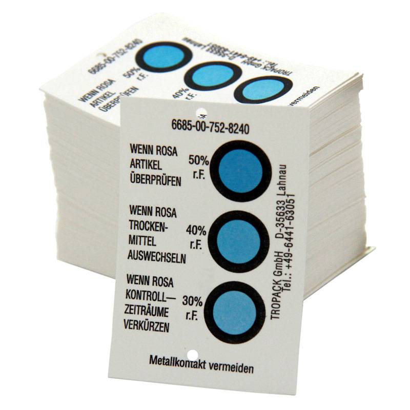 Feuchtigkeitsindikator Anzeigebereich 30-40-50%