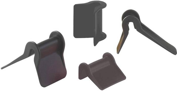 Kantenschutzwinkel Maße 34x90x25x45mm PE schwarz TRANSPAK