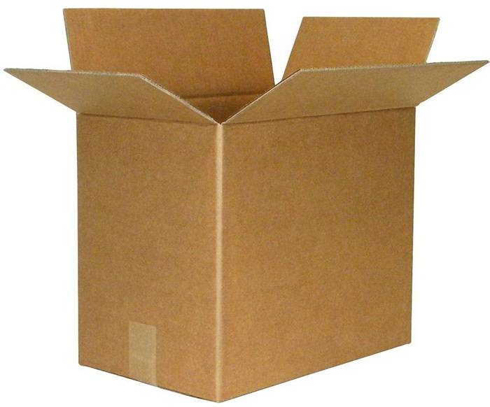 Faltkarton 2-wellig Maße 390x250x330mm Qualität 2.20BC braun TRANSPAK