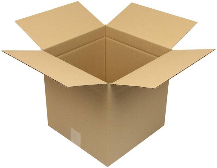 Faltkarton 2-wellig Maße 305x215x200mm A4 Qualität 2.2EB braun TRANSPAK