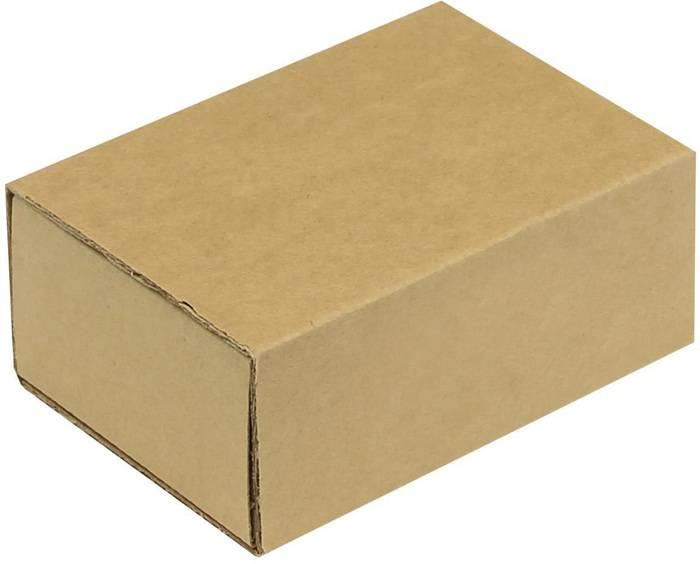 Noppenschaumverpackung Maße 139x98x52mm Schaumhöhe 25mm braun TRANSPAK