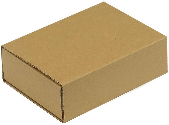 Noppenschaumverpackung Maße 140x100x40mm Schaumhöhe 20mm braun TRANSPAK
