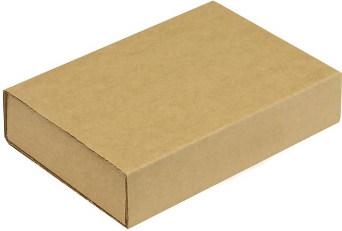 Noppenschaumverpackung Maße 200x140x40mm Schaumhöhe 20mm braun TRANSPAK