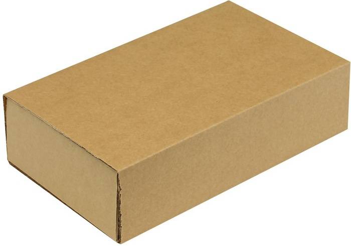 Noppenschaumverpackung Maße 260x158x63mm Schaumhöhe 25mm braun TRANSPAK