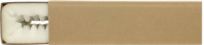 Noppenschaumverpackung Maße 272x157x70mm Schaumhöhe 35mm braun TRANSPAK