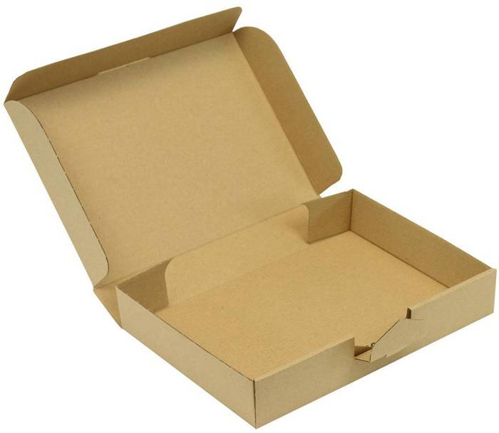 Klappschachtel 1-wellig, 250 x 180 x 43 mm, Maxi Briefbox, braun, DIN C5