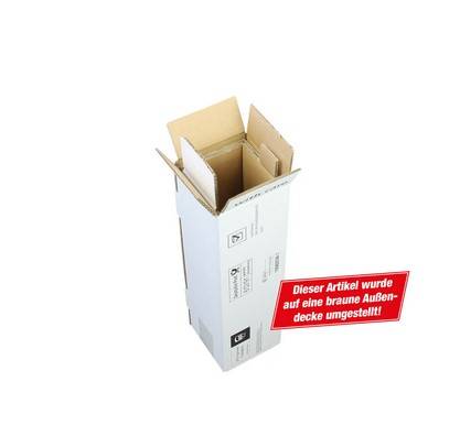PTZ-Flaschenkartons, 105 x 100 x 425 mm ( L x B x H ), braun, postgeprüft