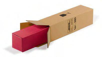 Versandkarton Maße 115x110x410mm Qualität 2.3BC braun postgeprüft TRANSPAK