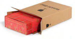 Versandkarton Maße 285x110x390mm Qualität 2.3BC braun postgeprüft TRANSPAK