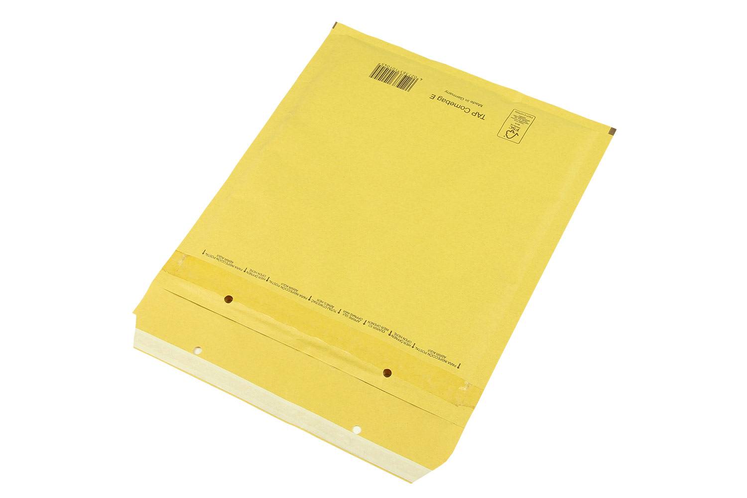 Luftpolster-Versandtasche, 210 x 265mm, braun, DIN B5 mit Selbstklebeverschluss