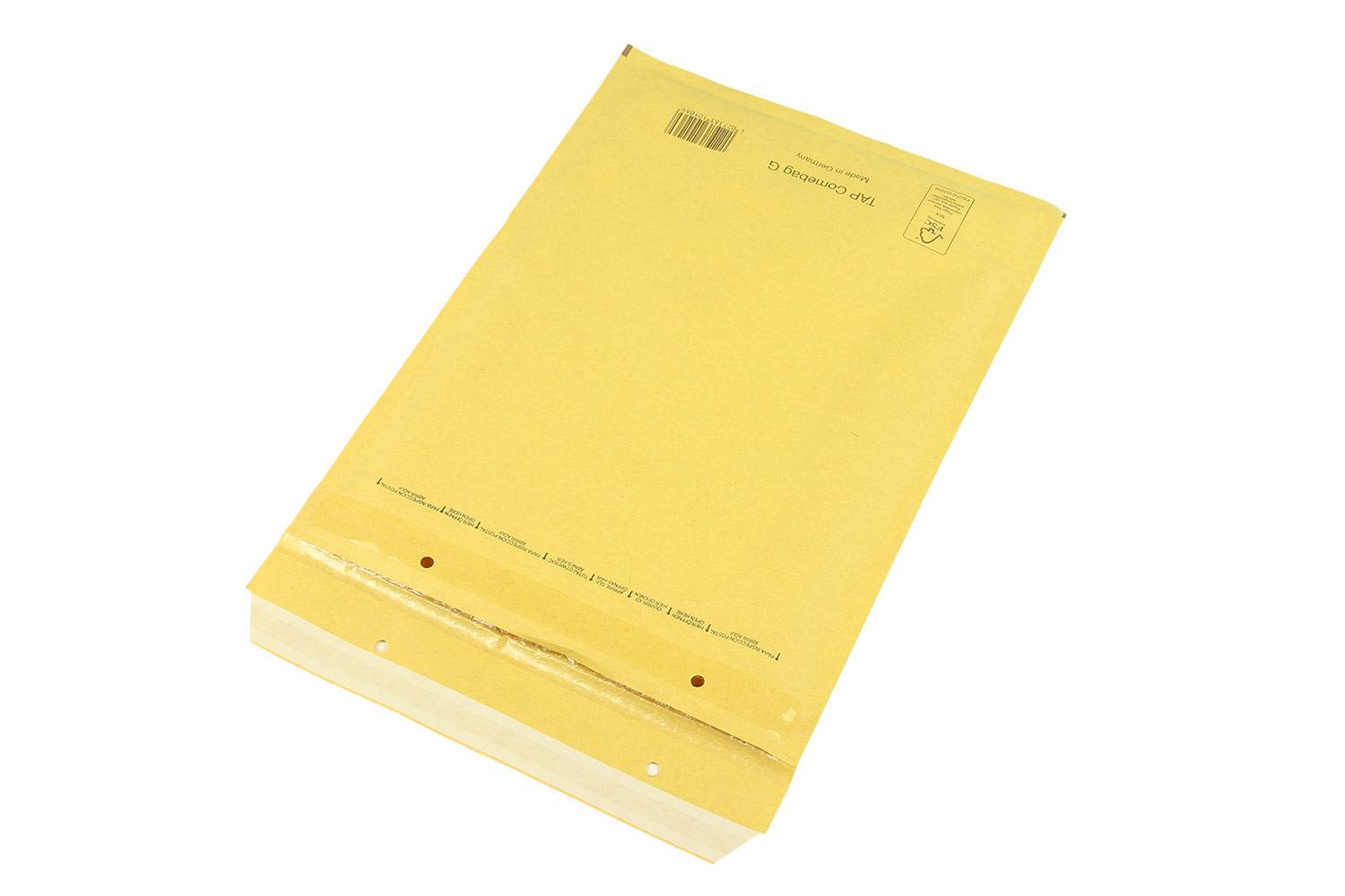 Luftpolster-Versandtasche, 230 x 335mm, braun, DIN C4 mit Selbstklebeverschluss