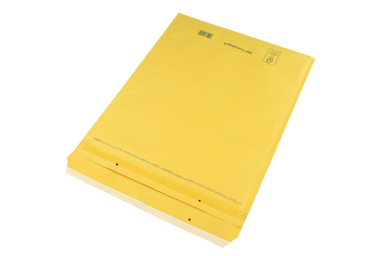 Luftpolster-Versandtasche, 340 x 470mm, braun, DIN C3 mit Selbstklebeverschluss