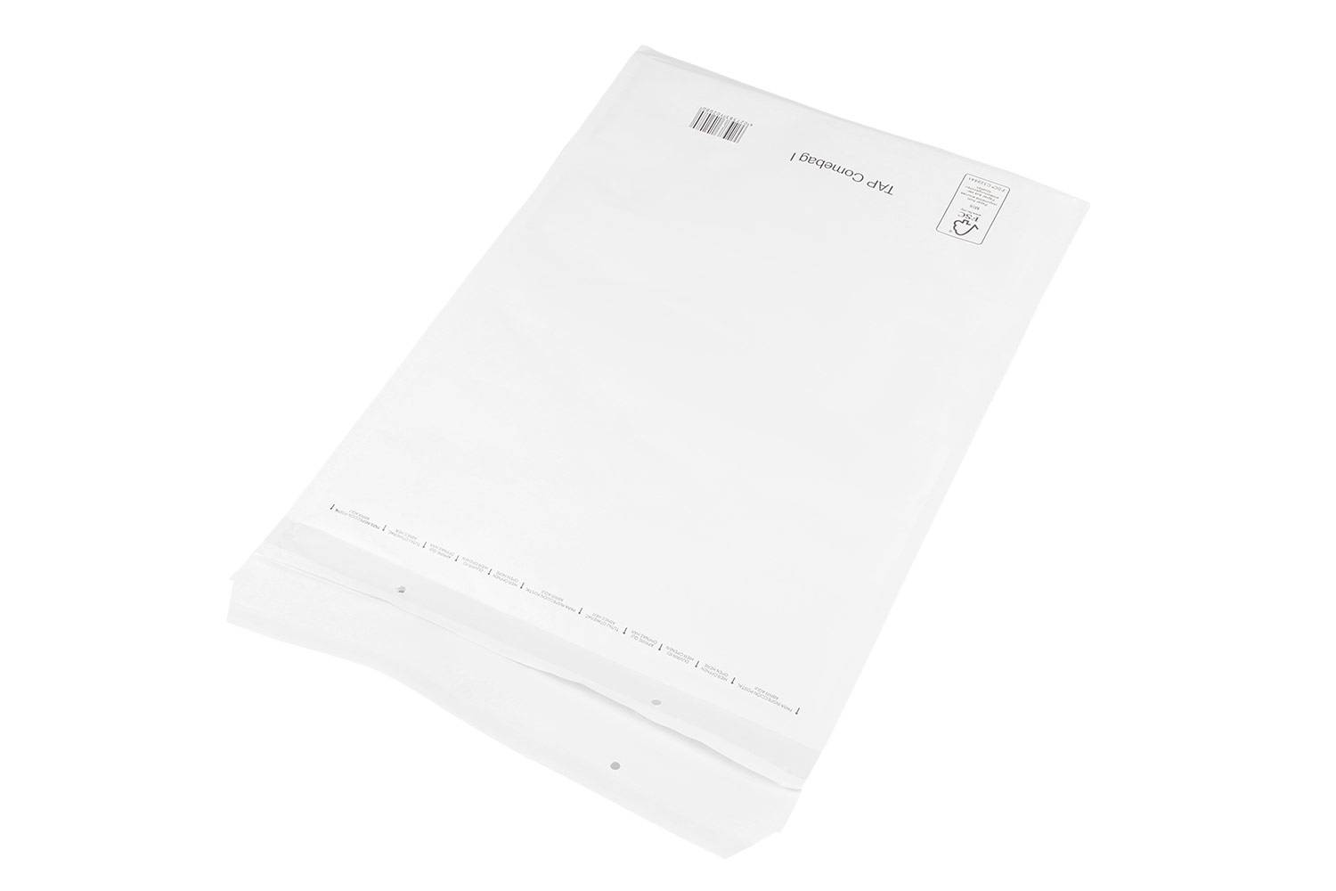 Luftpolster-Versandtasche, 290 x 445 mm, weiß, mit Selbstklebeverschluss