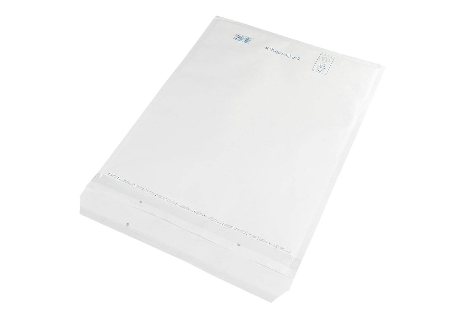 Luftpolster-Versandtasche, 340 x 470mm, weiß, DIN C3, mit Selbstklebeverschluss