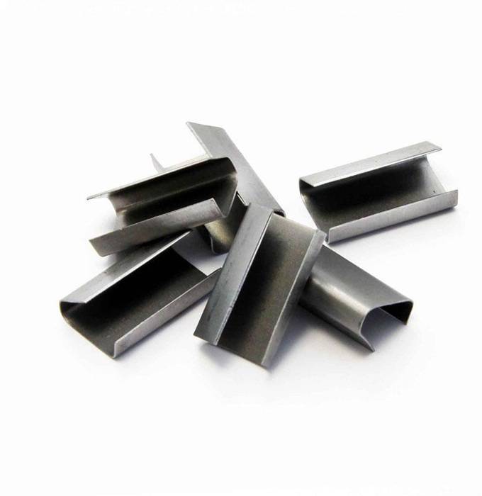 Metallverschlusshülse f.Bandbreite 16mm verzinkt glatt TRANSPAK