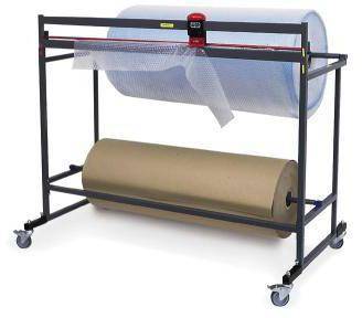 Schneidständer Schnittbreite 1250mm waagerecht m.Fahrrollen TRANSPAK