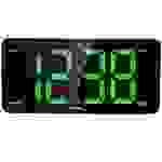 WT 486 - Funkwecker mit digitaler farbiger Anzeige, Radio Wecker mit Sendungsspeicher, programmierbare Alarme