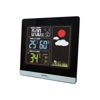 TECHNOLINE - Techno Line WS 6448 - Wetterstation - Schwarz TECHNOLINE - Techno Line WS 6448 - Wetterstation - Schwarz
