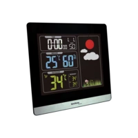 TECHNOLINE - Techno Line WS 6448 - Wetterstation - Schwarz TECHNOLINE - Techno Line WS 6448 - Wetterstation - Schwarz