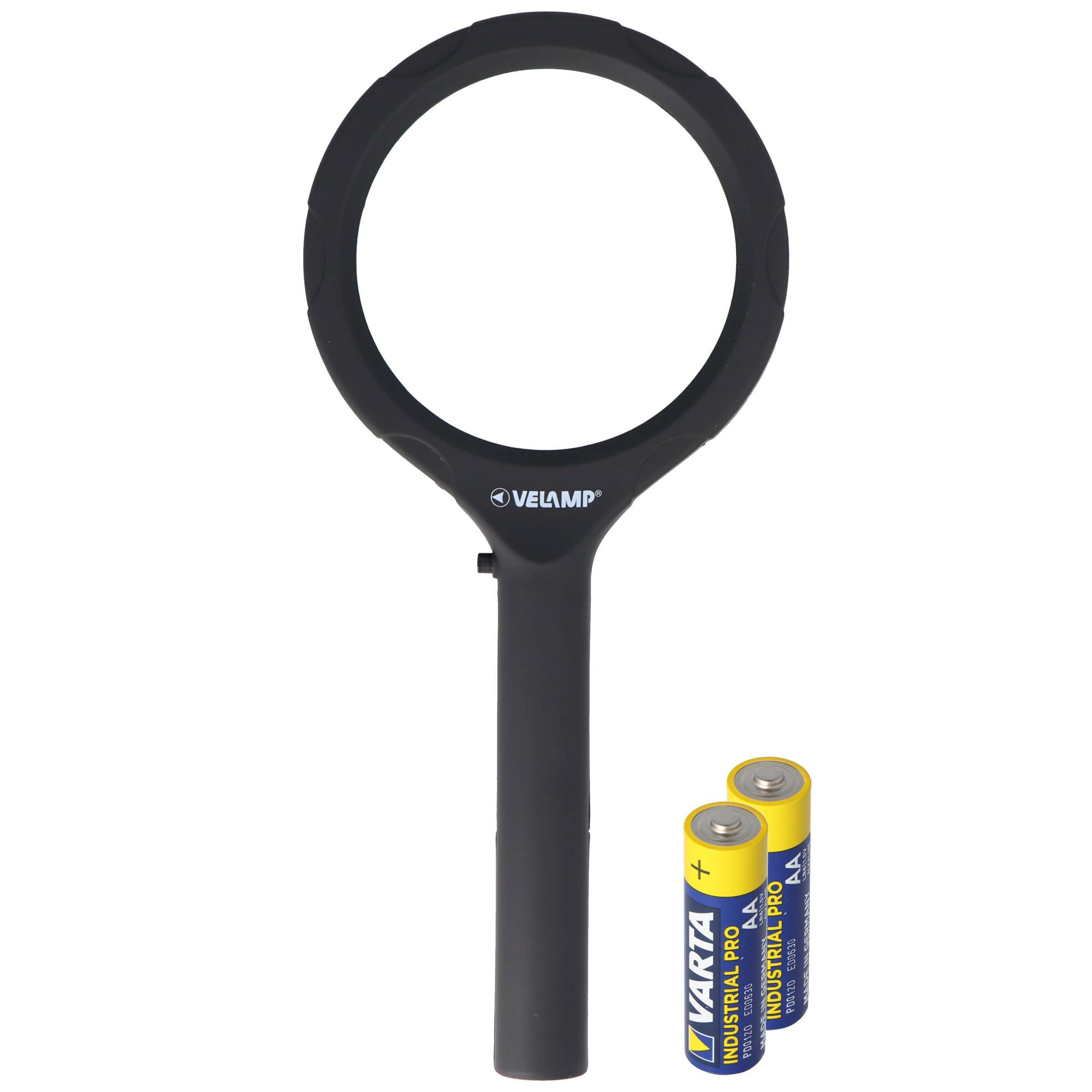 Lupe mit LED-Beleuchtung und 3fach Vergrößerung mit 12 LEDs, IN287, ideal geeignet zum Lesen von Zeitungen, Zeitschrifte