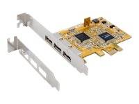 Exsys EX-11053 - USB-Adapter - PCIe Low-Profile