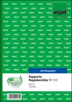 Sigel - Rapport/Regiebericht - 100 Blatt - A5