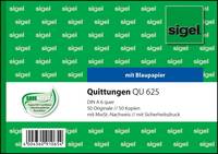 Sigel - Quittung - 50 Blatt - A6 - Querformat
