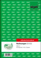 Sigel - Rechnungsformular - 40 Blatt - A5 - Dreifachausfertigung