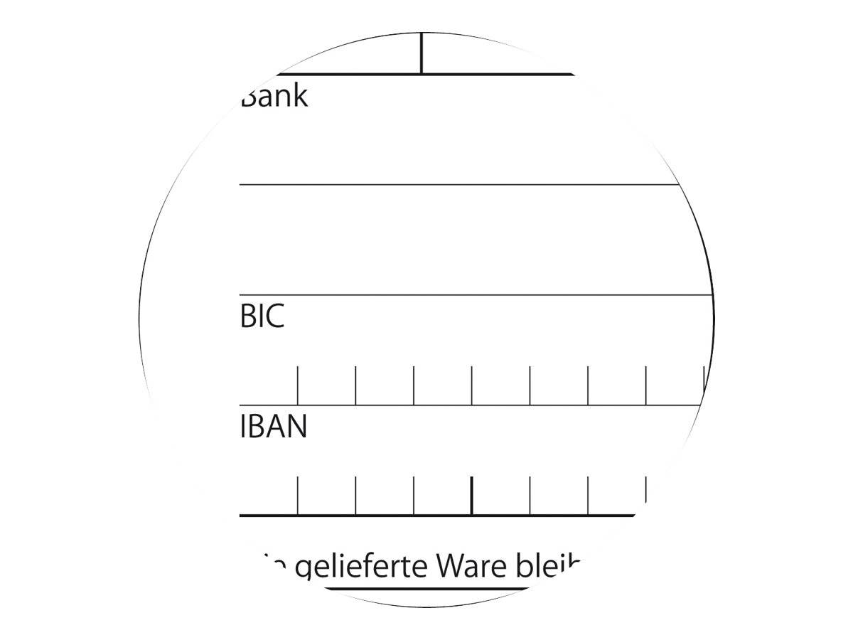 Sigel Formular für Bestellung/Lieferung/Rechnung
