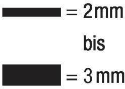 SIGEL Boardmarker 2-3mm weiß Rundspitze 2St/Pg
