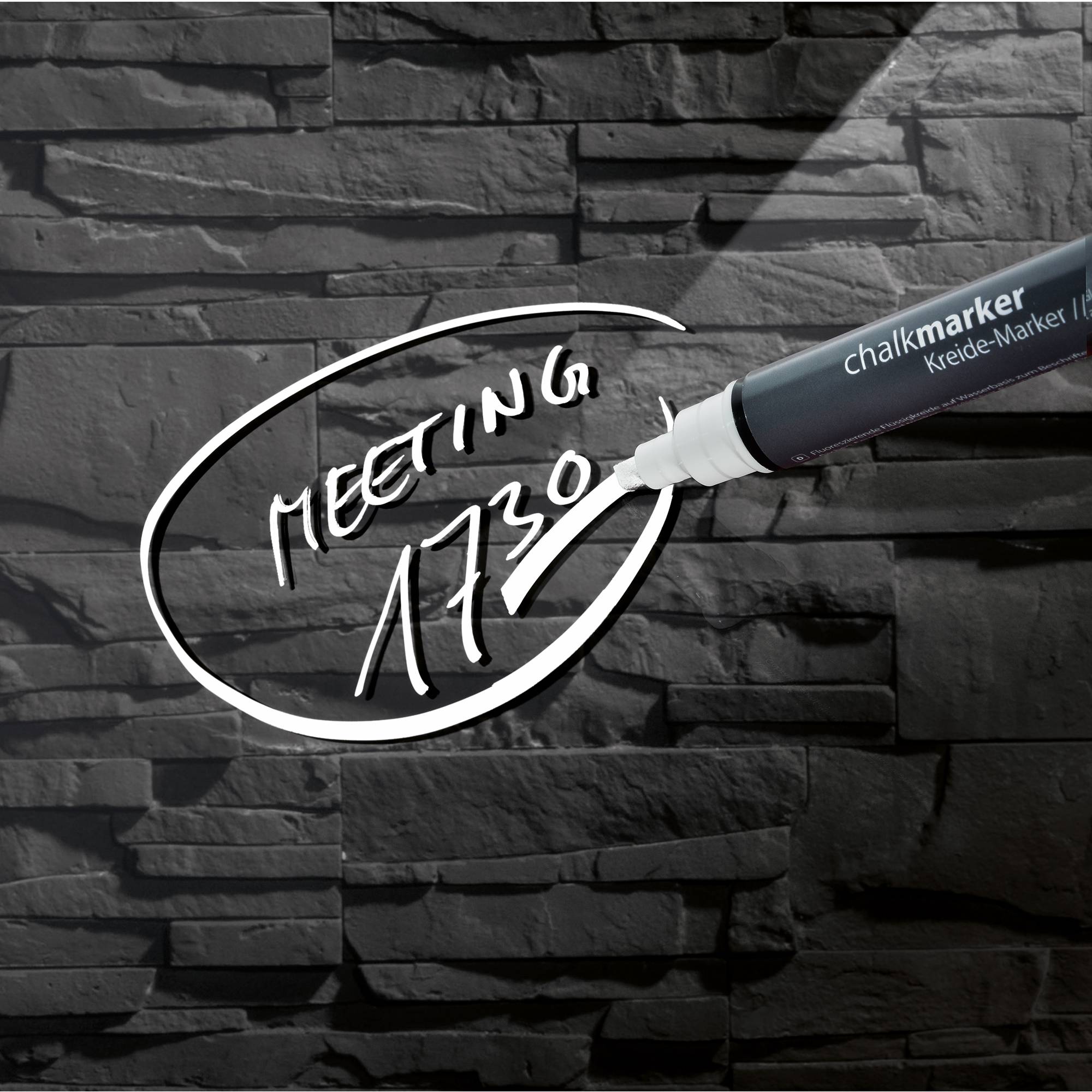 SIGEL Magnetboard Artverum GL149 910x460x15mm Glas Schiefer-Stone