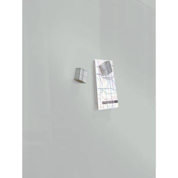 Glas-Whiteboard Artverum 100x100x1,8cm grau