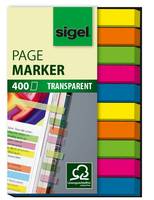Sigel PageMarker - Seitenmarker - 6 x 50 mm - 400 Blatt