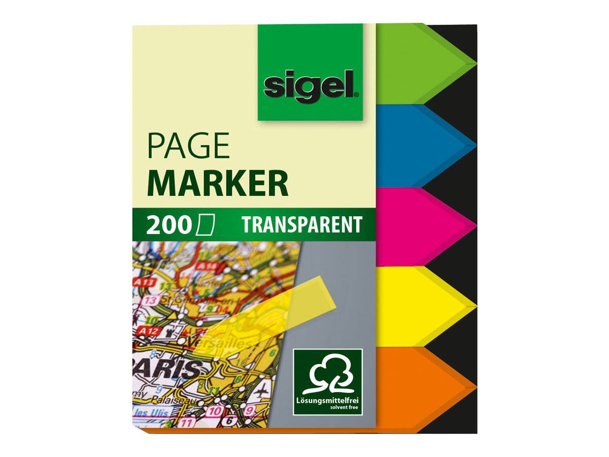 Sigel PageMarker - Seitenmarker - 12 x 45 mm
