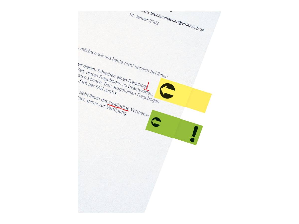 Sigel PageMarker Symbol - Seitenmarker - 20 x 50 mm