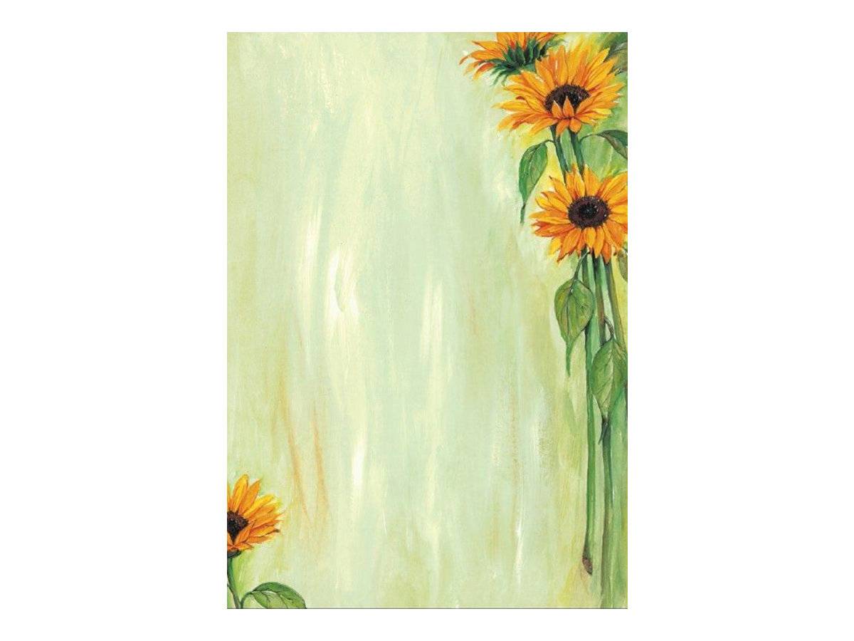 Sigel Design Paper Sunflower - A4 (210 x 297 mm)