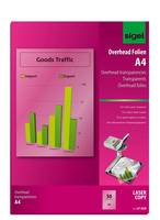 Sigel LF620 - 125 Mikron - durchsichtig - A4 (210 x 297 mm)