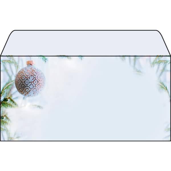 Briefumschläge Weihnachten DINlang 90g/qm VE=50 Stück Winter Mood