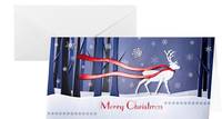 Sigel Christmas Card Winter's Eve - Glänzend - DIN lang (105 x 210 mm)