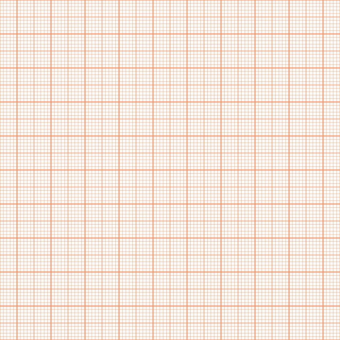 SIGEL Papier-Schreibunterlage zum Abreißen, Millimeterpapier-Block, ca. DIN A2, orange, 30 Blatt