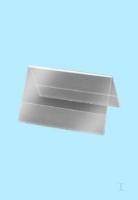 Sigel - Schildhalterung - Desktop - für 100 x 60 mm - doppelseitig - klar (Packung mit 10)