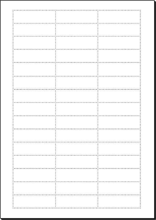Sigel LP725 - Alle Farben, sortiert - 58 x 18 mm - 185 g/m² - 180 Karte(n) (4 Bogen x 45)