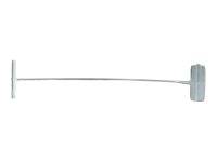 Sigel - Anhängerbefestiger - 25 mm - Nylon - durchsichtig