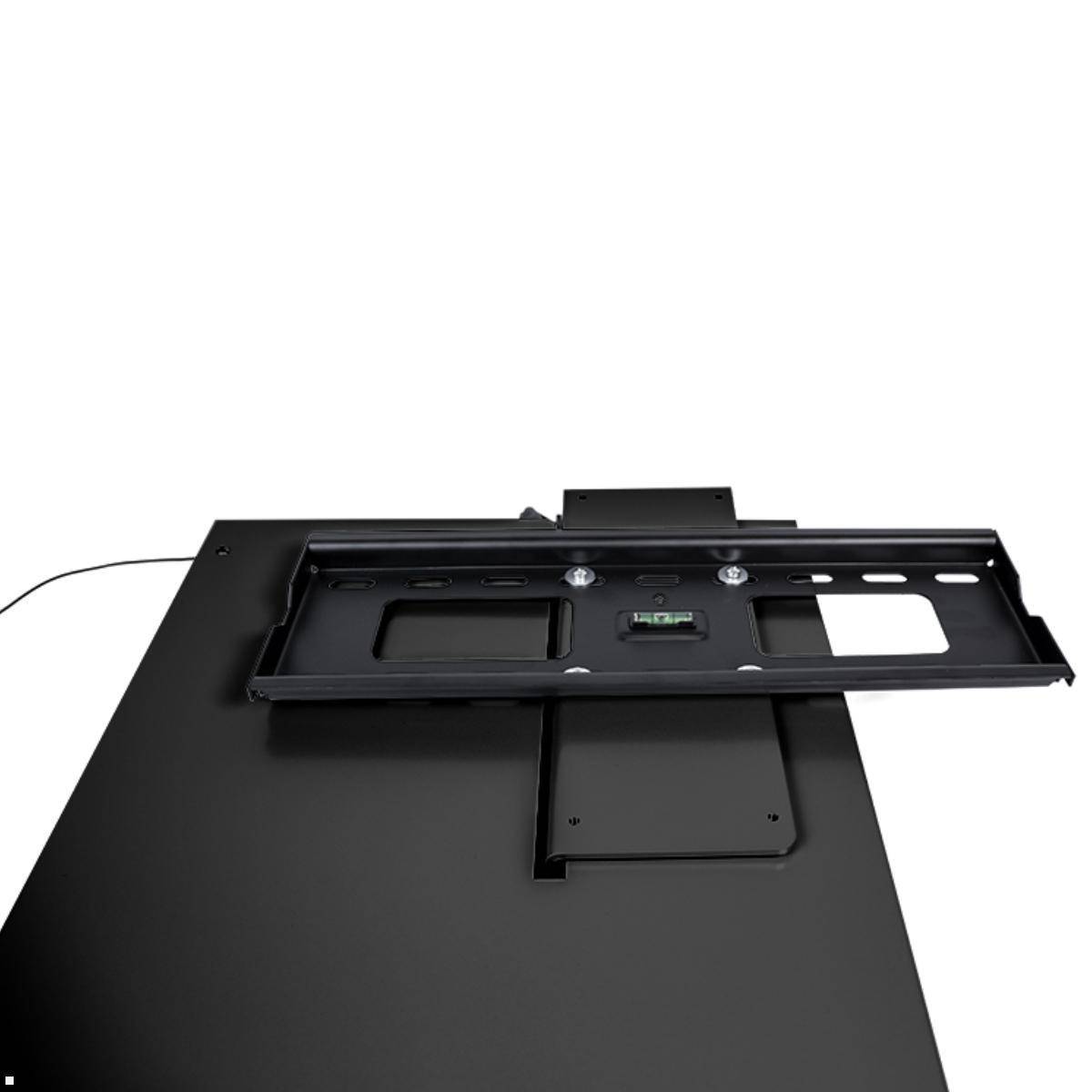 MonLines MLE675B TV Lift Wandhalterung elektrisch mit Einhausung, 675mm, schwar...