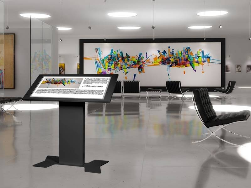 MonLines MIP002B Design PCAP Touch Infopult 42 Zoll Premium